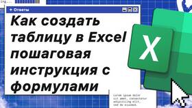 Как создать таблицу в Excel: пошаговая инструкция в Телемакс
