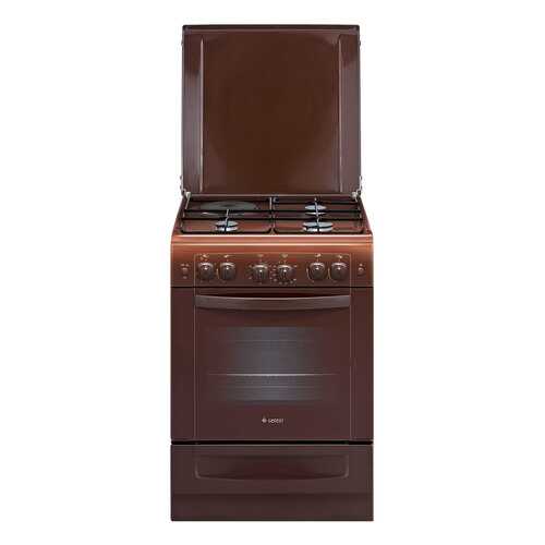 Комбинированная плита GEFEST ПГЭ 6111-02 0001 Brown в Телемакс
