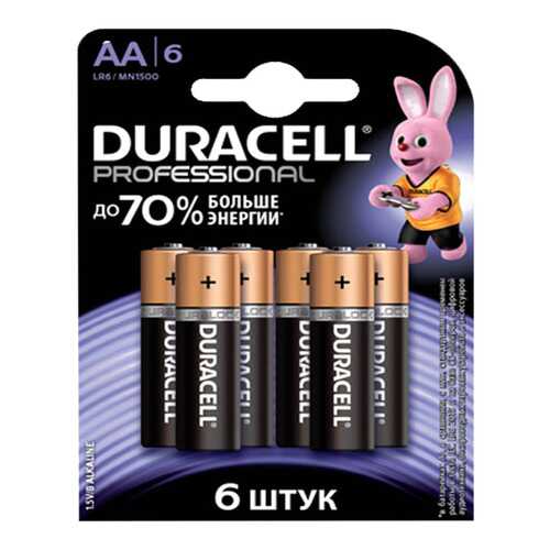 Батарейка Duracell Professional LR6-6BL 6 шт в Телемакс