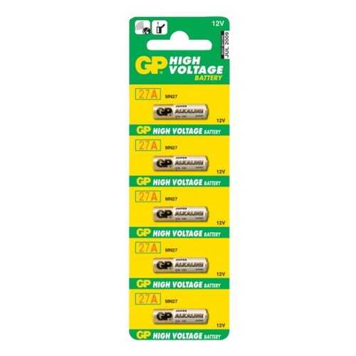 Батарейка GP Batteries Super Alkaline 27A 5 шт в Телемакс