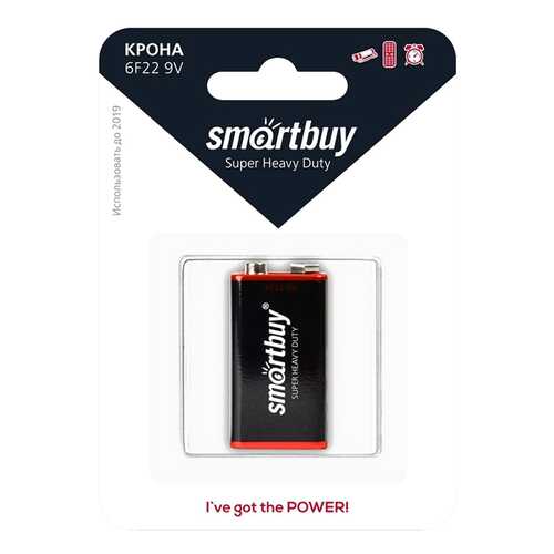 Батарейка SmartBuy SBBA-9V01B 1 шт в Телемакс