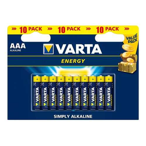 Батарейка Varta Energy LR03-10BL 10 шт в Телемакс