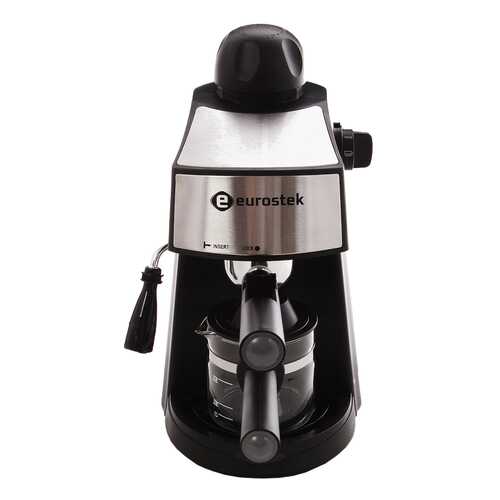 Рожковая кофеварка Eurostek ECM-6811 Silver/Black в Телемакс