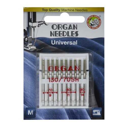 Иглы Organ универсальные 10/70-90 Blister в Телемакс