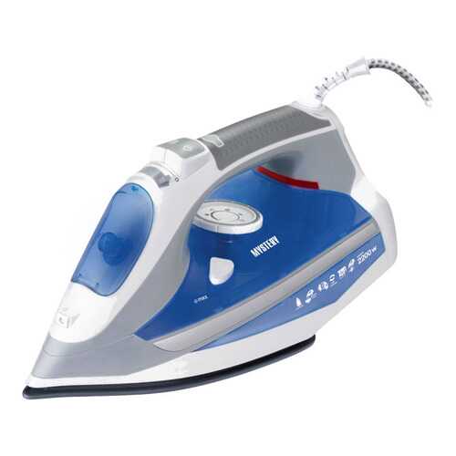 Утюг MYSTERY MEI-2216 White/Blue в Телемакс