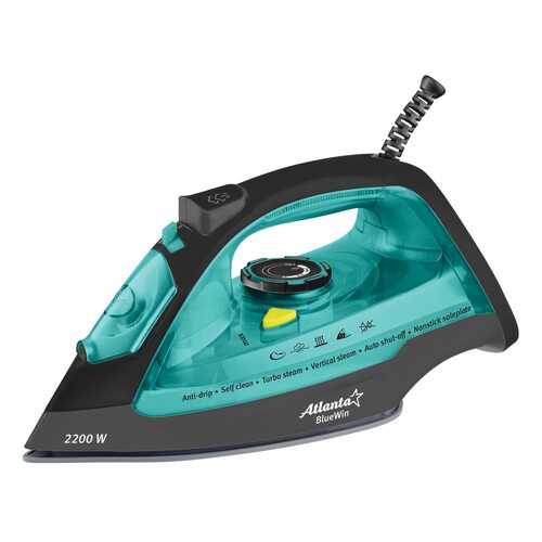 Утюг с пароувлажнением Atlanta ATH-5539 (blue) в Телемакс