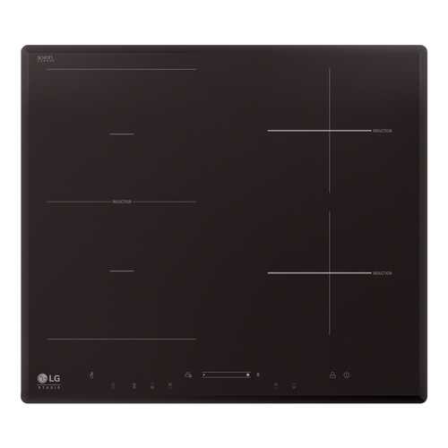 Встраиваемая варочная панель индукционная LG HU642VH Black в Телемакс