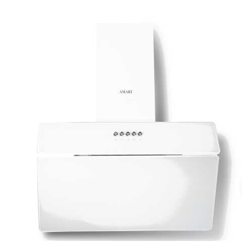 Вытяжка наклонная Amari Monte white glass 60 в Телемакс
